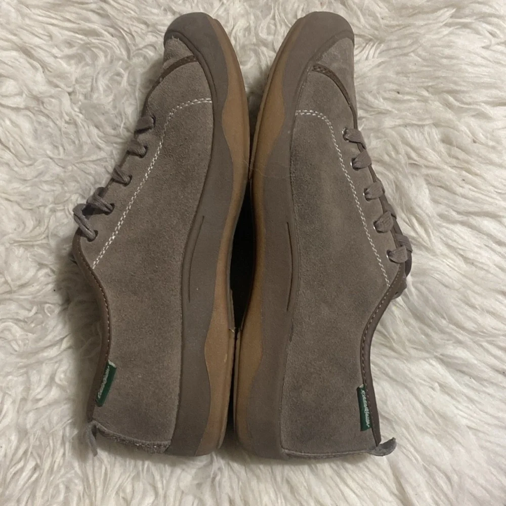 Eddie Bauer Women's Henderson Pine Suede Leather Walking Casual Shoes Size 7.5 M